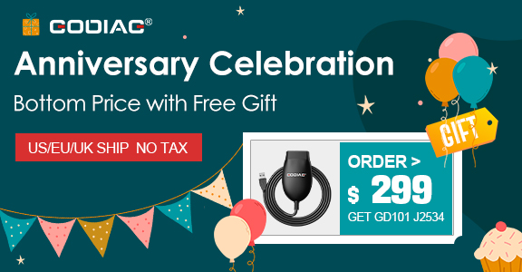 GODIAG Anniversary Celebration Bottom Price with Free Gift