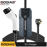 EV101 Portable EV Charger Level 1+2, 8/10/13/16Amp Adjustable Electric Car  Charger, 110V-240V 3.5KW 20ft Plug-in Hybrid EV Charger
